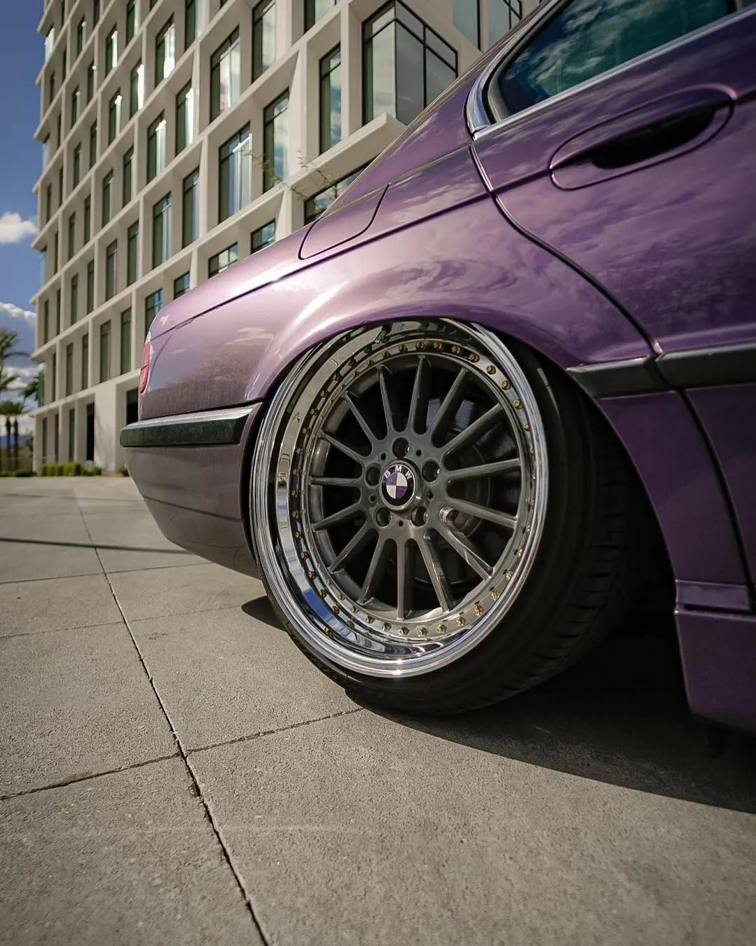 Ravoony Basic Gloss Liquid Metallic Viola Purple Car Wrap