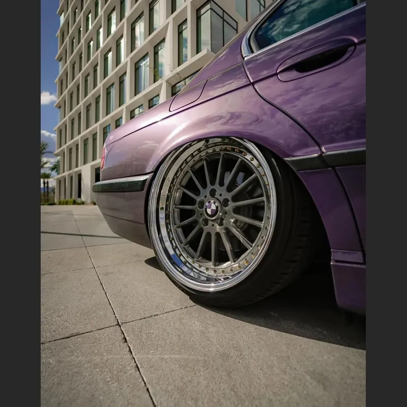 Ravoony Basic Gloss Liquid Metallic Viola Purple Car Wrap