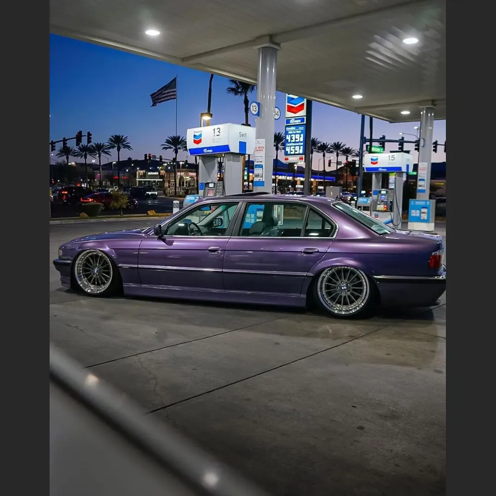 Ravoony Basic Gloss Liquid Metallic Viola Purple Car Wrap