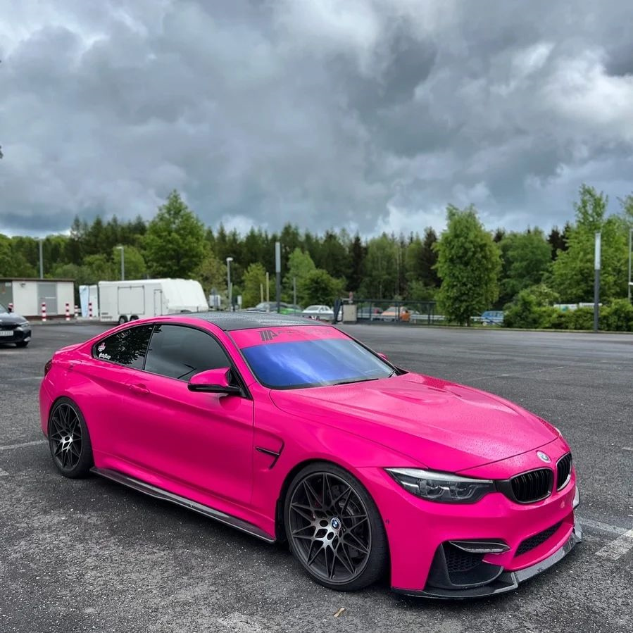 Ravoony Plus PET Gloss Beets Purple Vinyl Car Wrap