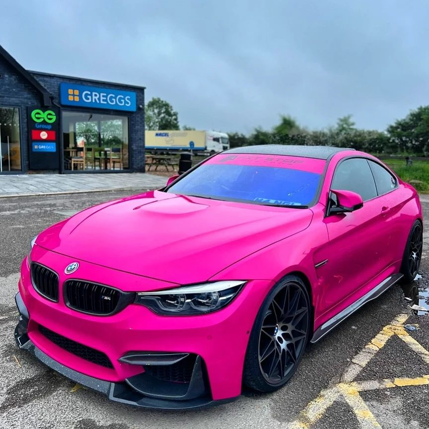 Ravoony Plus PET Gloss Beets Purple Vinyl Car Wrap