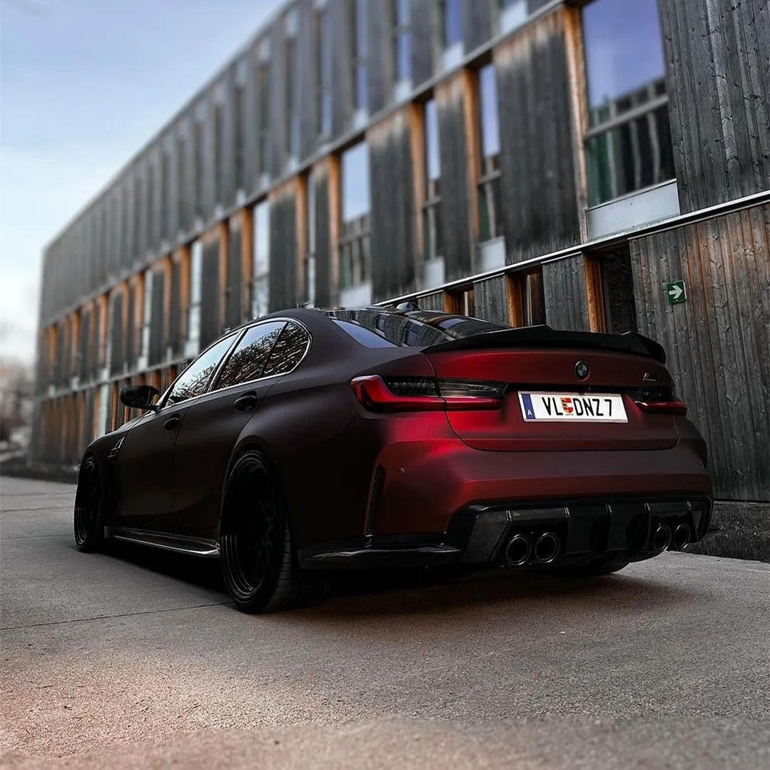 Matte Romanee Red Vinyl Car Wrap