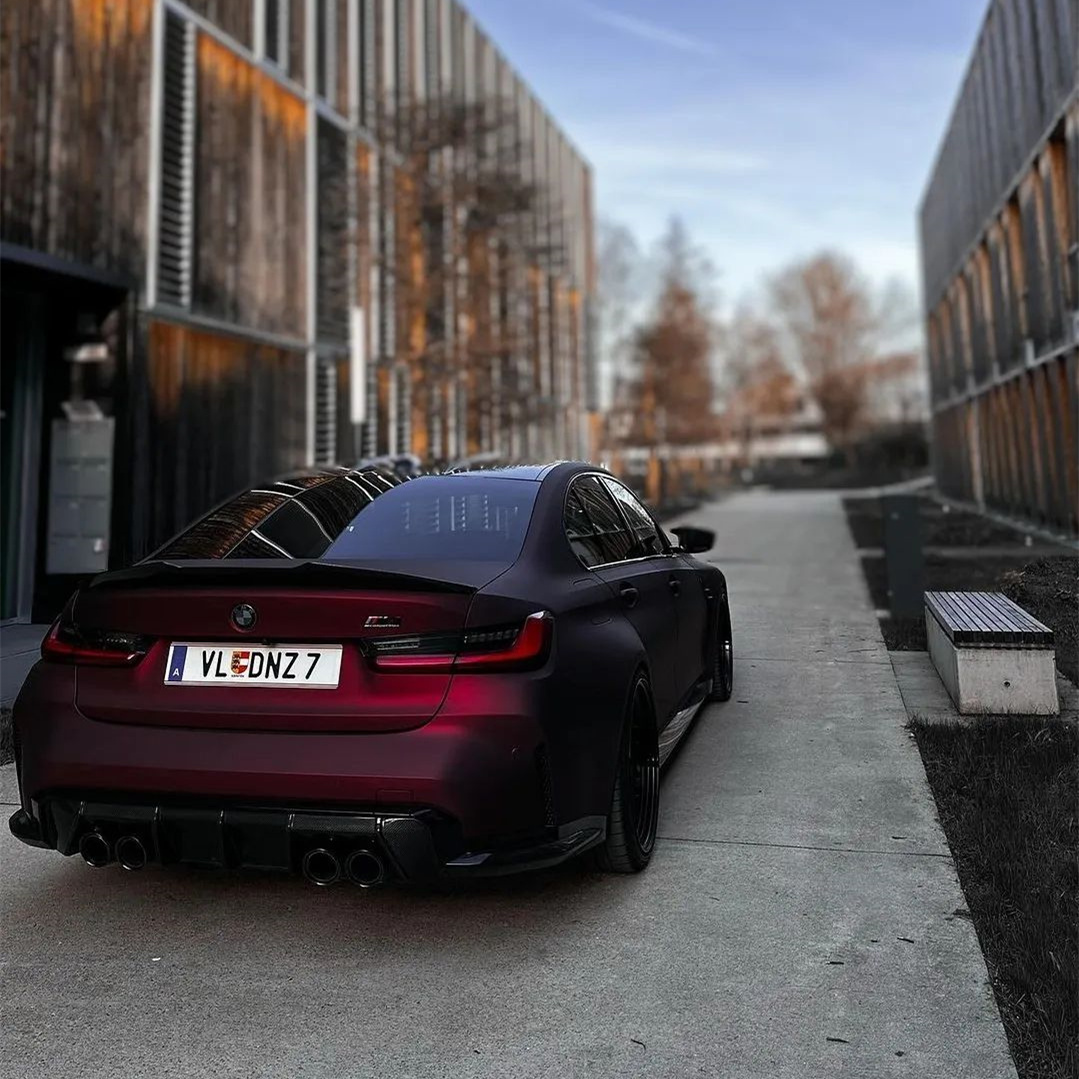 Matte Romanee Red Vinyl Car Wrap