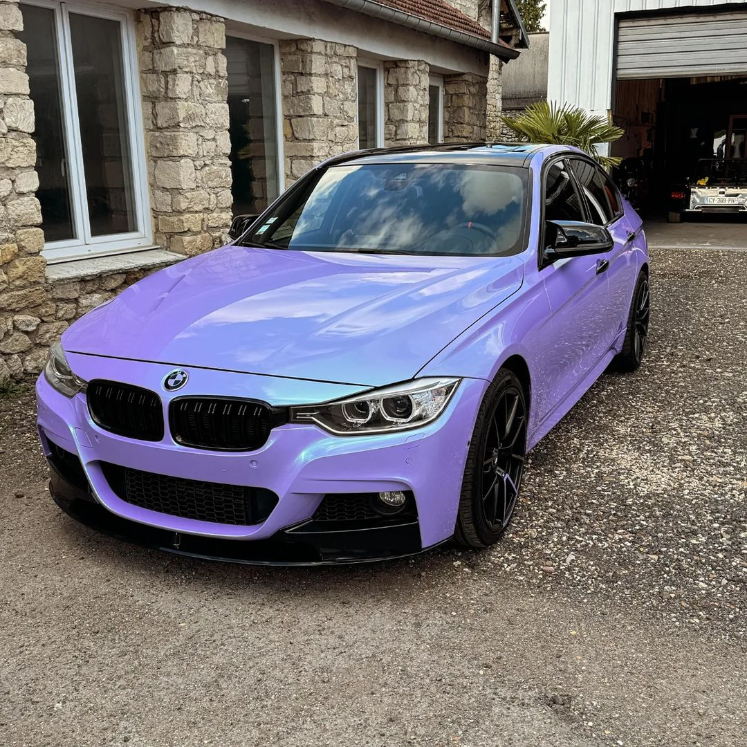 Ravoony Plus Twin Candy Purple Green Car Wrap