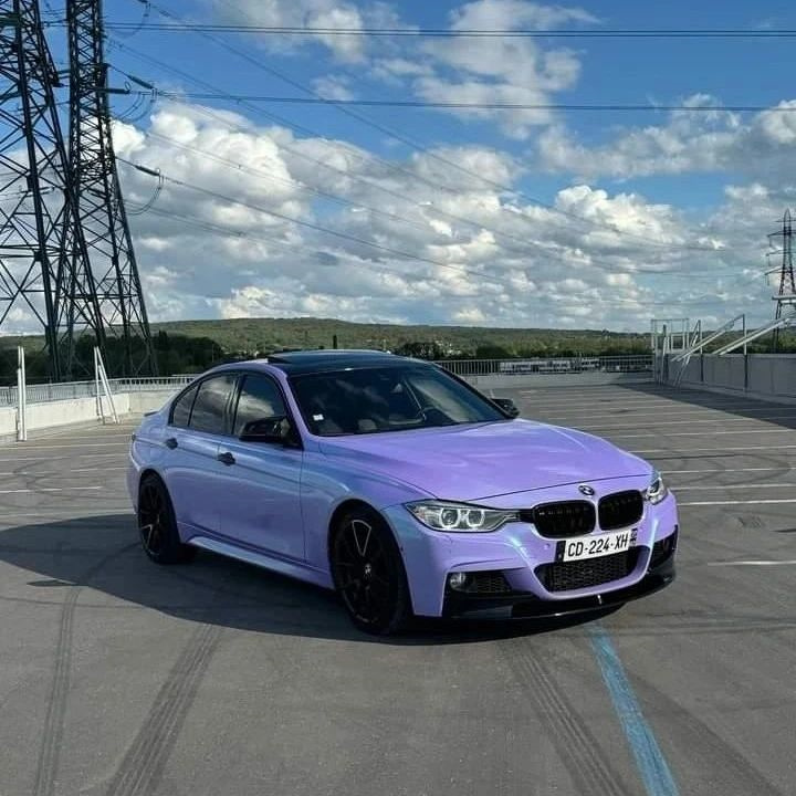 Ravoony Plus Twin Candy Purple Green Car Wrap