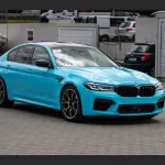 Ravoony Basic Glossy Crystal Sky Blue Car Wrap