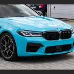 Ravoony Basic Glossy Crystal Sky Blue Car Wrap