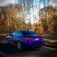 Glossy Explosion Purple Car Vinyl Wrap