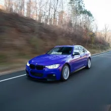 Glossy Explosion Purple Car Vinyl Wrap