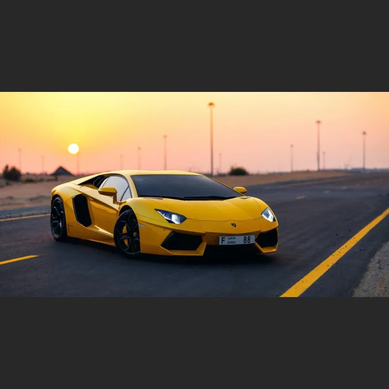 Ravoony Plus Heavy Metal Sparkle Yellow Car Wrap