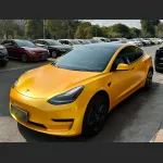 Ravoony Plus Heavy Metal Sparkle Yellow Car Wrap