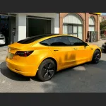 Ravoony Plus Heavy Metal Sparkle Yellow Car Wrap