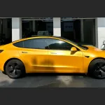 Ravoony Plus Heavy Metal Sparkle Yellow Car Wrap