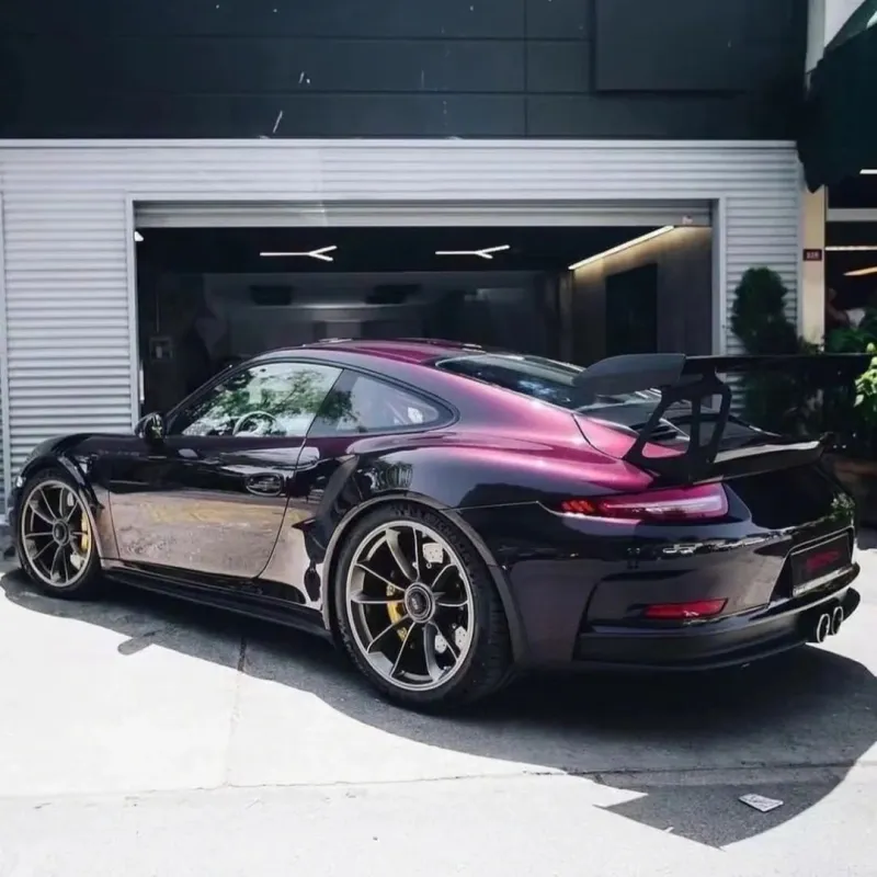 Ravoony Plus Gloss Metallic Gentian Purple Car Wrap