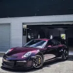 Ravoony Plus Gloss Metallic Gentian Purple Car Wrap