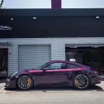 Ravoony Plus Gloss Metallic Gentian Purple Car Wrap