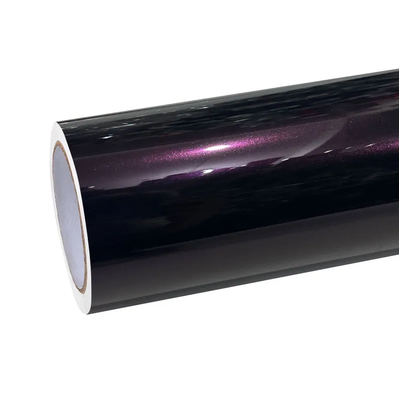 Ravoony Plus Gloss Metallic Gentian Purple Car Wrap