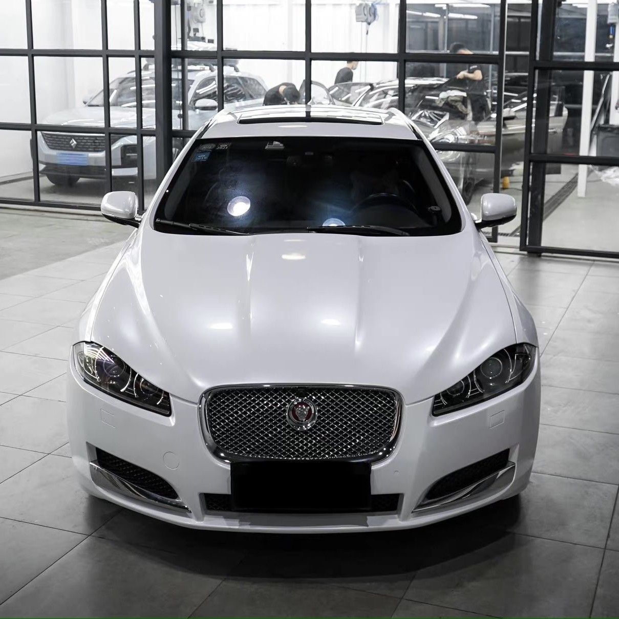 Ravoony Plus PET Gloss Shell White Car Wrap