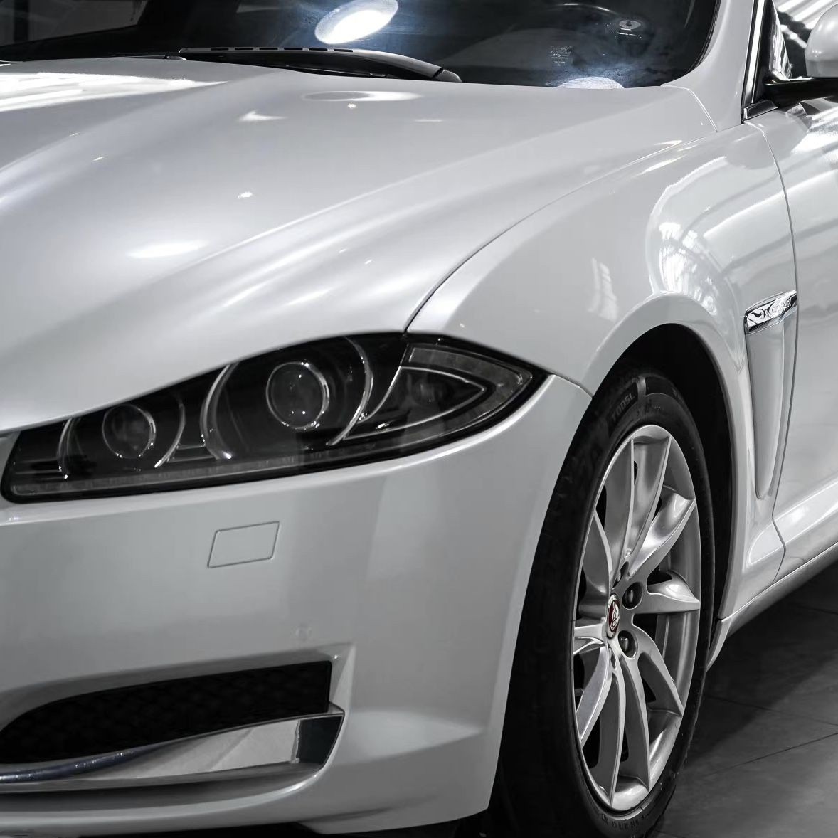 Ravoony Plus PET Gloss Shell White Car Wrap