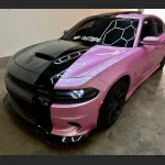  Ravoony Plus Glossy Metal Paint Shell Pink Car Wrap