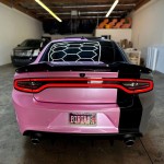  Ravoony Plus Glossy Metal Paint Shell Pink Car Wrap