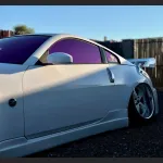 Ravoony Plus Crystal White Car Vinyl Wrap