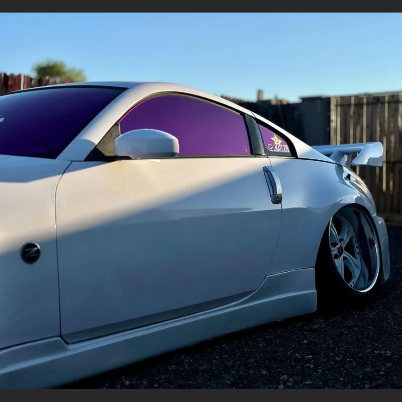 Ravoony Plus Crystal White Car Vinyl Wrap