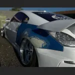 Ravoony Plus Crystal White Car Vinyl Wrap