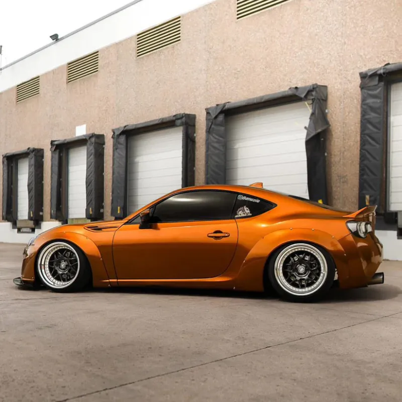 Ravoony Plus Glossy Metallic Copper Car Wrap