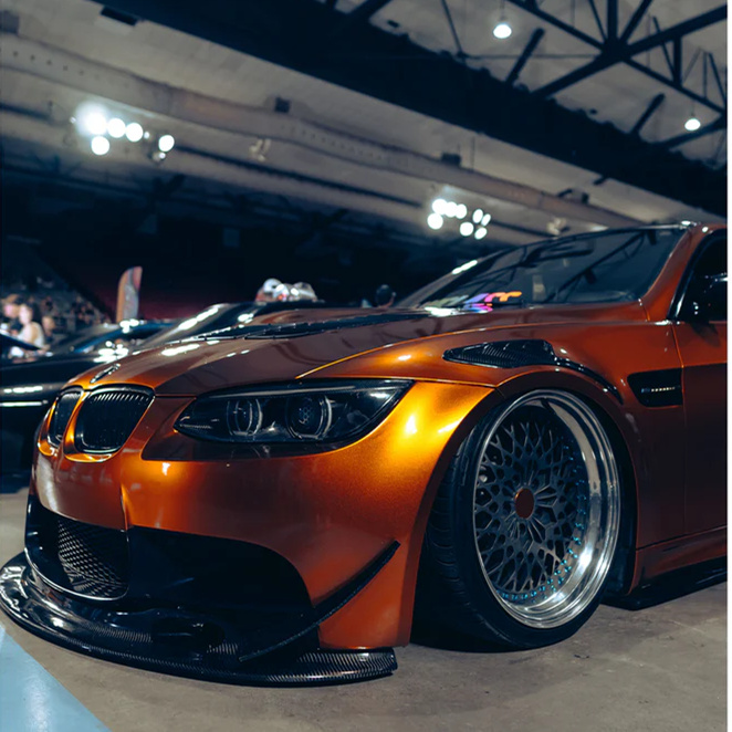 Ravoony Plus Glossy Metallic Copper Car Wrap