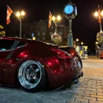 Ravoony Plus Liquid Metallic Dragon Blood Red Vinyl Car Wrap