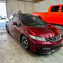 Time-Limited Sale Liquid Metallic Dragon Blood Red Vinyl Car Wrap