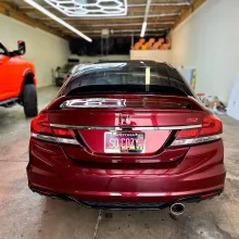 Time-Limited Sale Liquid Metallic Dragon Blood Red Vinyl Car Wrap