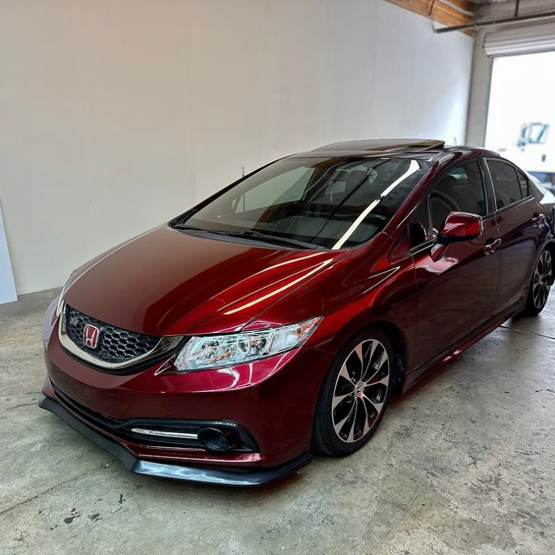 Time-Limited Sale Liquid Metallic Dragon Blood Red Vinyl Car Wrap
