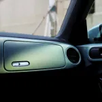 Ravoony Plus Matte Diamond Grey Gold Color Flip Car Wrap