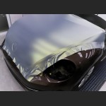 Ravoony Plus Matte Diamond Grey Gold Color Flip Car Wrap