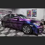 Time-Limited Sale Ravoony Plus Chameleon Purple Red Vinyl Car Wrap