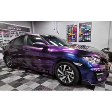 Chameleon Purple Red Vinyl Car Wrap