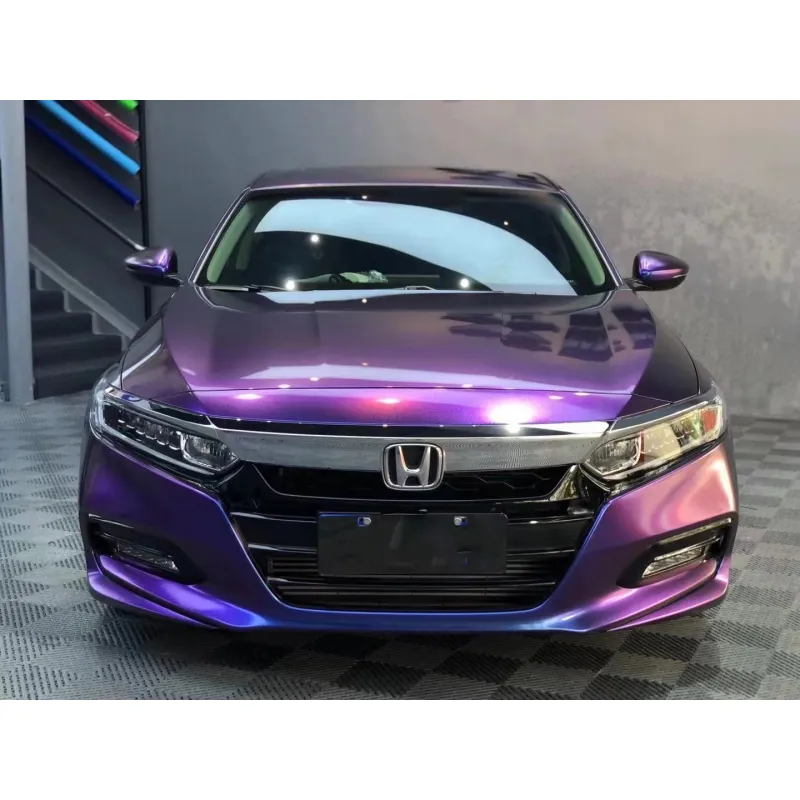 Chameleon Purple Red Vinyl Car Wrap