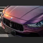 Ravoony Plus Maserati Gloss Love Audacious Purple Car Vinyl Wrap