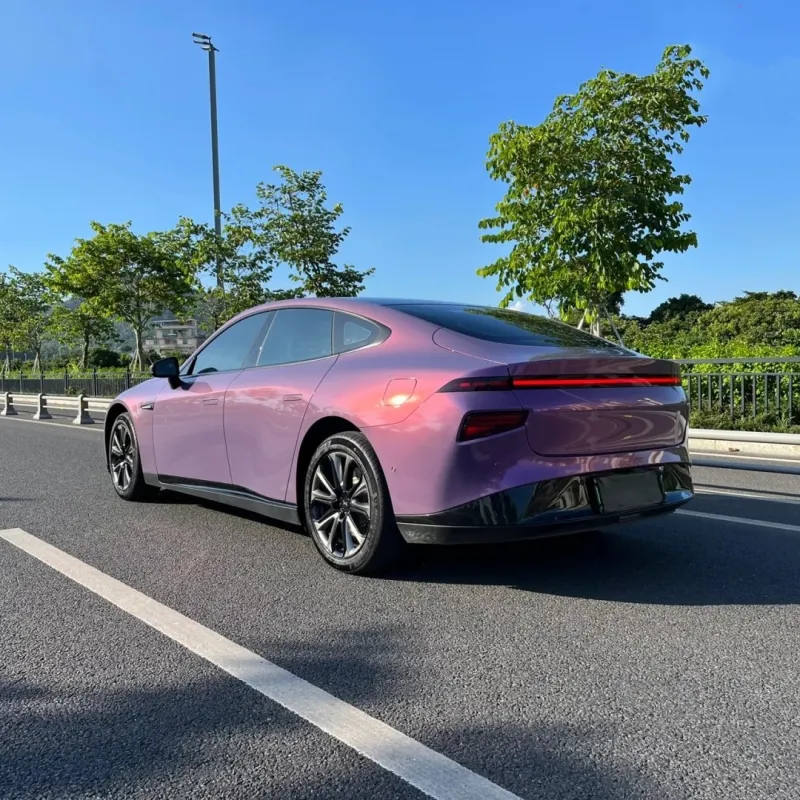Ravoony Plus Maserati Gloss Love Audacious Purple Car Vinyl Wrap
