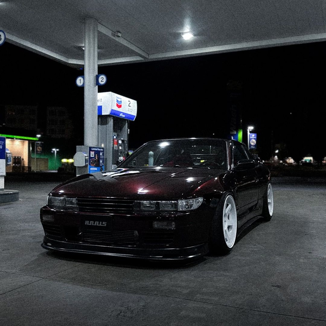 Gloss Black Rose Vinyl Wrap