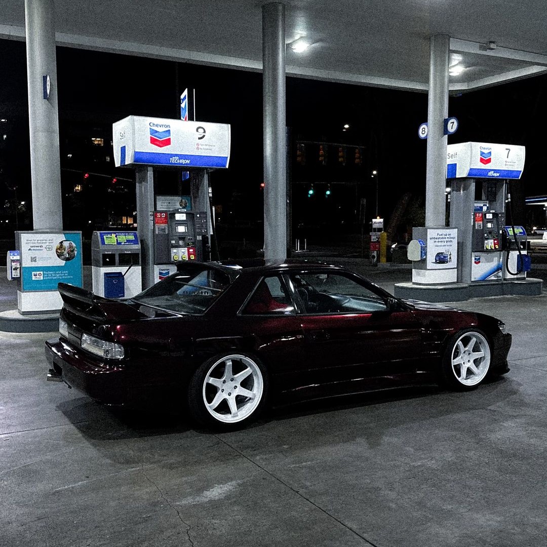 Gloss Black Rose Vinyl Wrap