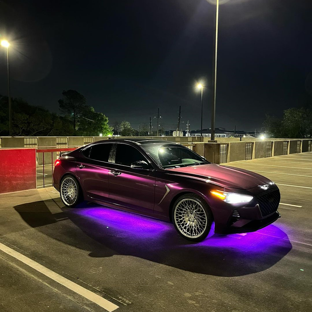   Ravoony Plus Ultra Gloss Metal Paint Grape Purple Vinyl Wrap