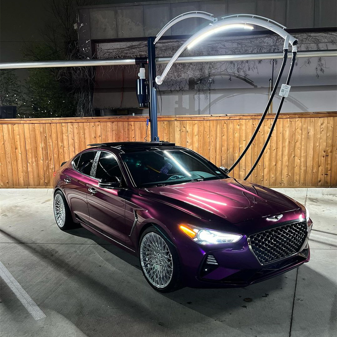  Ravoony Plus Ultra Gloss Metal Paint Grape Purple Vinyl Wrap