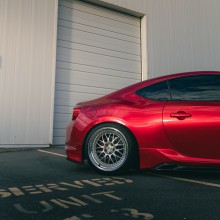 Gloss Metallic Vampire Red Vinyl Car Wrap