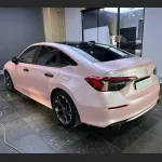 Ravoony Plus Pure Metal Cherry Pink Car Vinyl Wrap