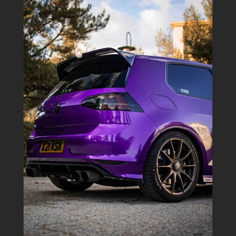 Ravoony Plus Gloss Purple Chrome Wrap