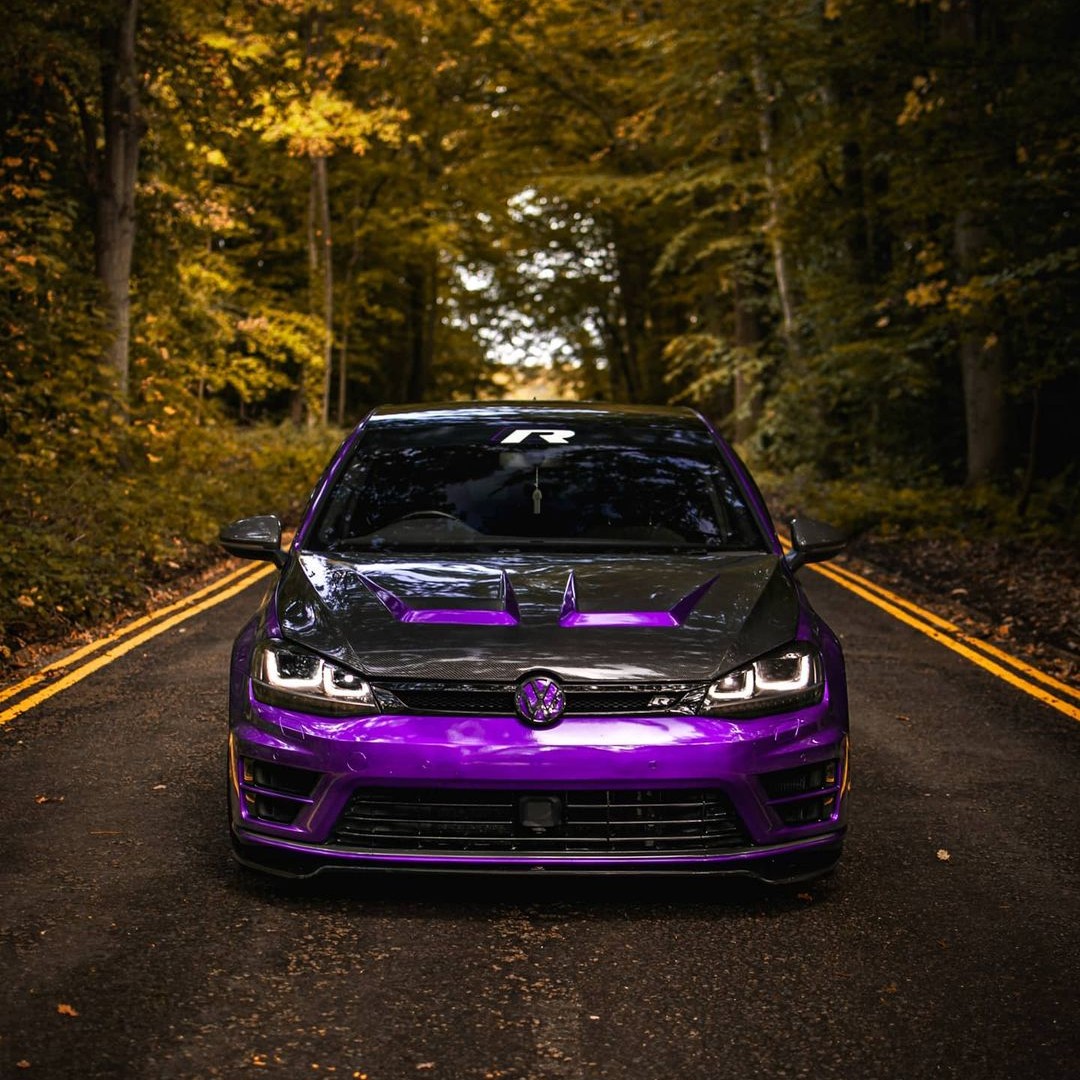 Ravoony Plus Gloss Purple Chrome Wrap