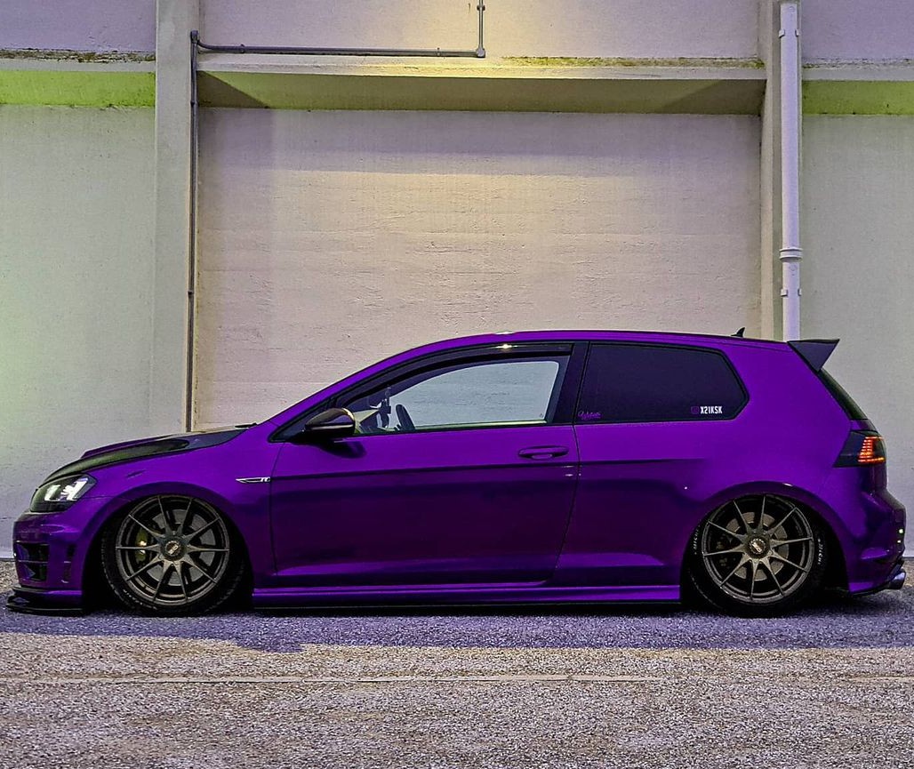Ravoony Plus Gloss Purple Chrome Wrap
